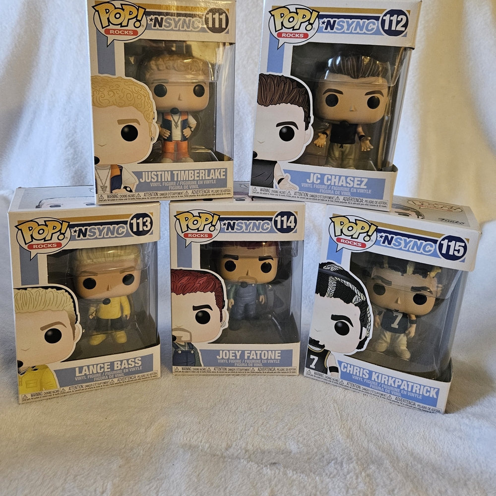 Funko Pop! Rocks *NSYNC Collectible Figures Set